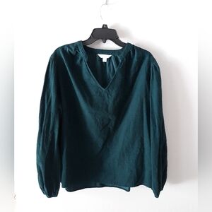 Elegant Green Women's Top